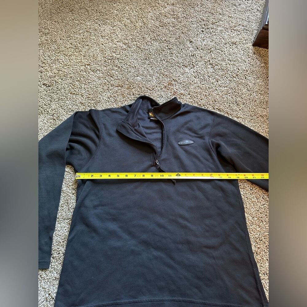 Harley-Davidson FXRG Black Long Sleeve Quarter Zip Up Women’s L - Picture 7 of 8